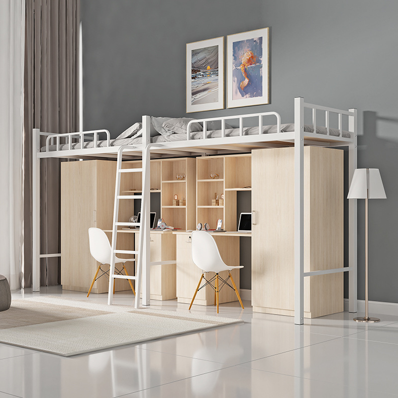 Échelle double de 0,9 mètre de large (armoire incluse)