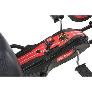 Steel Prime Kart <strong>Racer</strong> 4-Wheel Kids <strong>Pedal</strong> Kart, Red Go Karting and How to Build and Design a Go Kart - Product Image 2