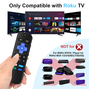 Großhandel RF Wireless Universal TV Fernbedienungen für Roku TV TCL Hisense Sharp Smart Controller mit 4 Hot Key Power Buttons - Product Image 6
