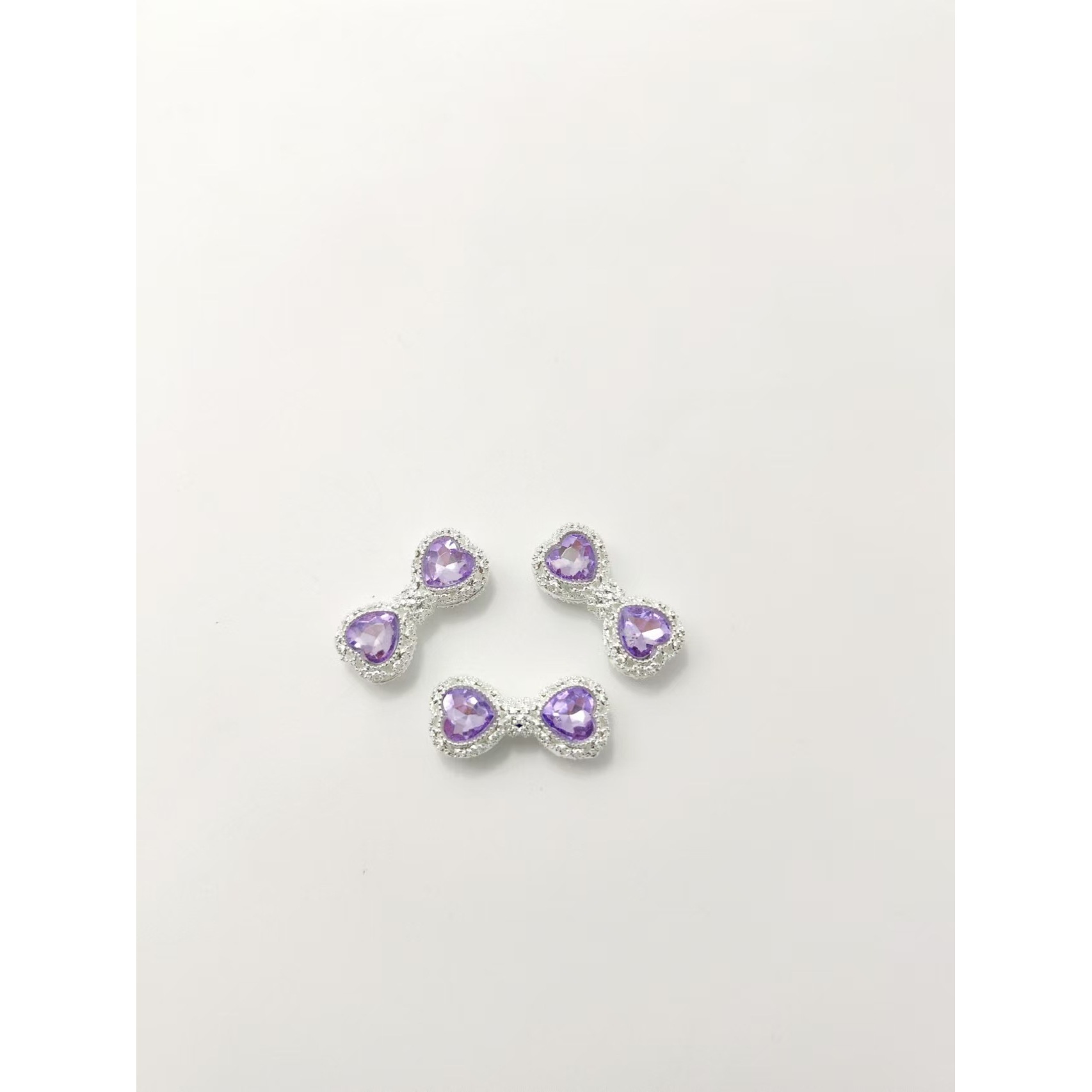 Silver-plated Purple Diamond