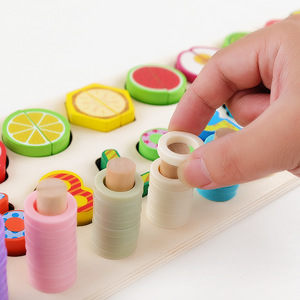Educeducational Toy Color Children Colorful Intelligent Pocket Size Mini Robot Silicon Harvest Wooden Geometric <strong>Shape</strong> <strong>Sorting</strong> to - Product Image 6
