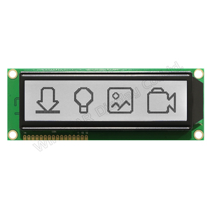 160x32 Display grafico LCD modulo WG16032D5 temperatura di funzionamento-20 °C + 70 °C 3.85 pollici strumento industriale - Product Image 1