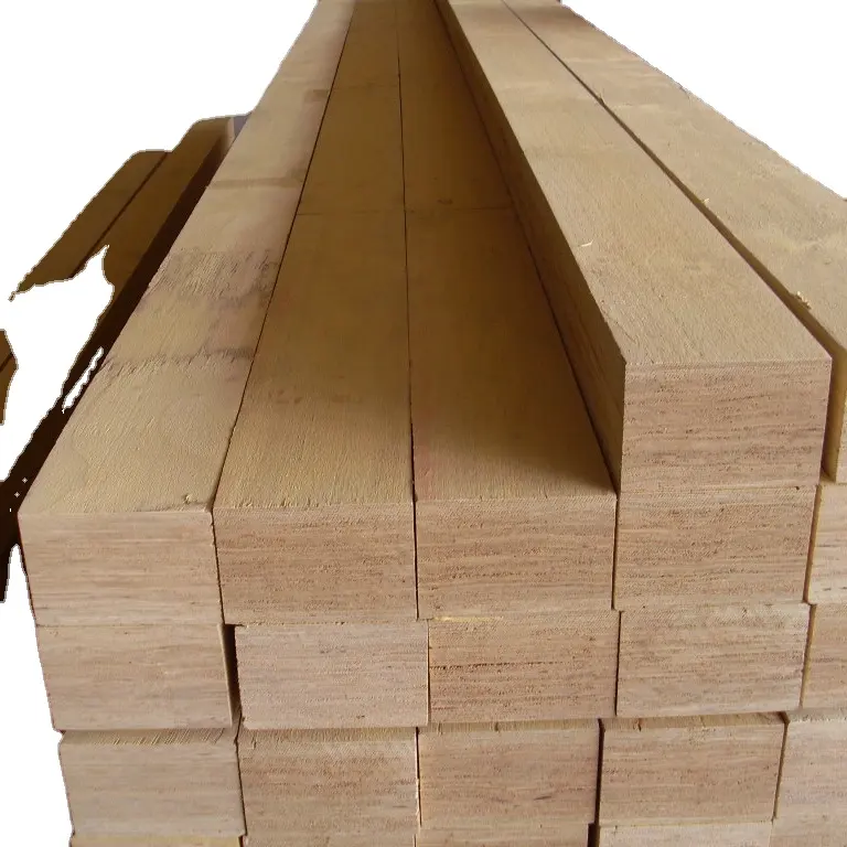 LVL faisceaux de bois structurel lvl, planches de planches d'escalier, bois de bois