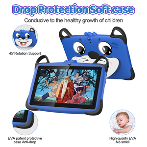 エクスポート7インチキッズタブレットPCAndroid 7インチ1 8G AndroidタブレットPCWiFi子供のおもちゃAndroidキッズタブレット学習機 - Product Image 5