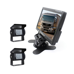 7 &quot;bus Truck Reversing Image Traffic Recorder Anti-collision Monitor Aviation Head Four Core Camera - Product Image 2