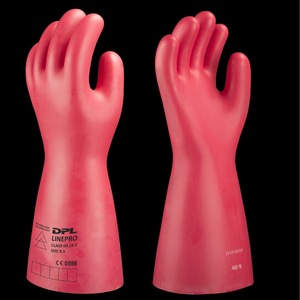 High Voltage Electrician Insulating <strong>Gloves</strong> 10/12/35KV Anti-Electric Live Work Protective Rubber <strong>Gloves</strong> with Anti-Impact Function