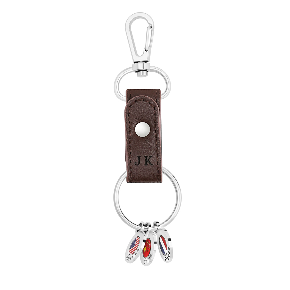 Brown + 3 Charm Blank
