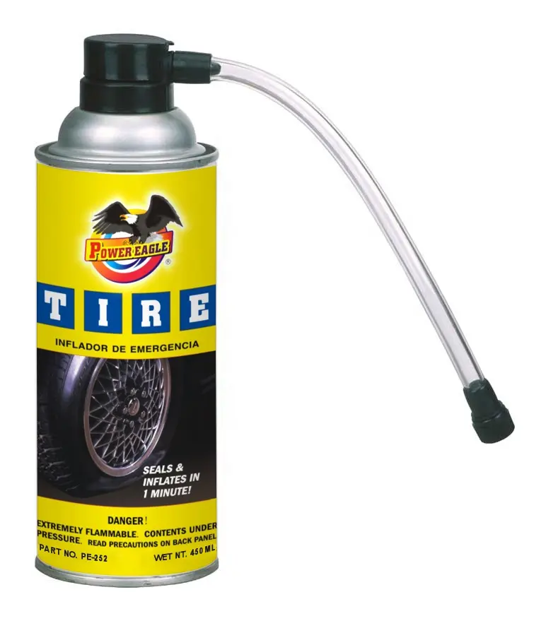 Power Eagle 450ml tire sealant inflator quick fix tubeless, tube, motorcycle, bicycle, bike tire repair sealant