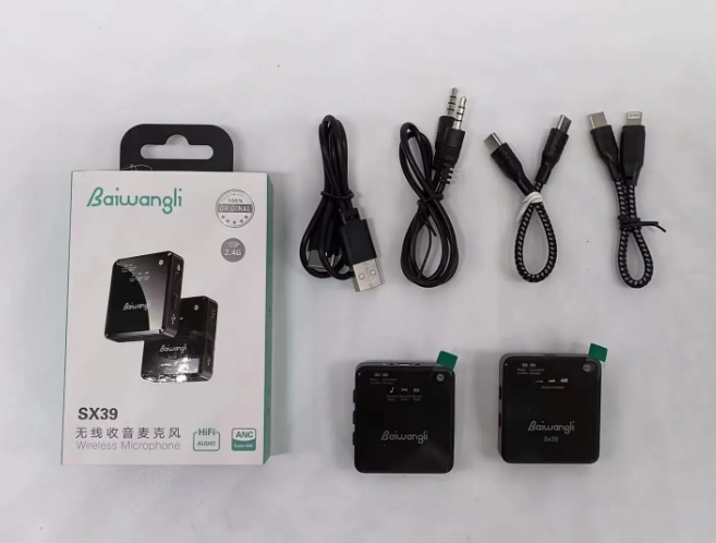 1mic with 3 cable