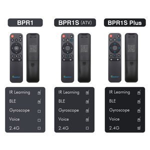 BT BPR1S più Smart TV voce BT telecomando BT5.0 Ir apprendimento air Mouse BPR1 per Android Tv Box H96 Max fuoco Tv Stick Mi Box - Product Image 2