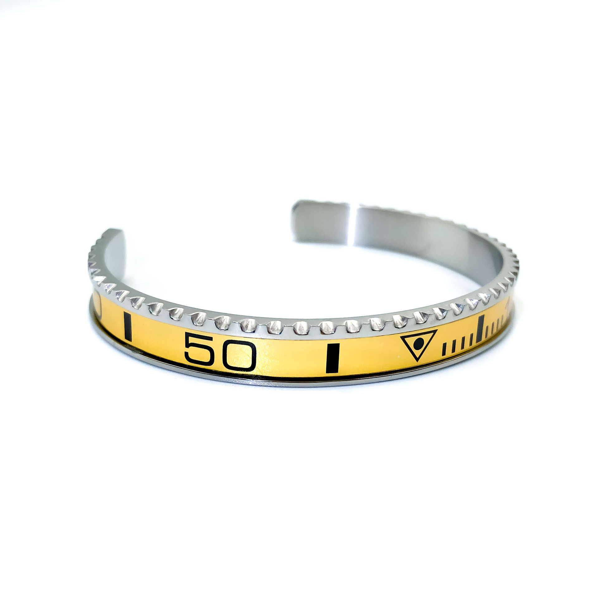 Plata-Amarillo negro palabra