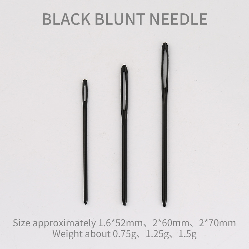 Aiguille émoussée noire