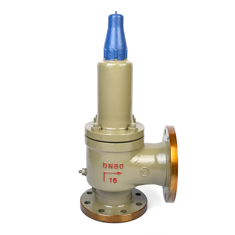 DN80 High-Quality Spring Full-Open Closed Safety Valve WCB Spring Fall Lift Closed Flanged Safety Valve