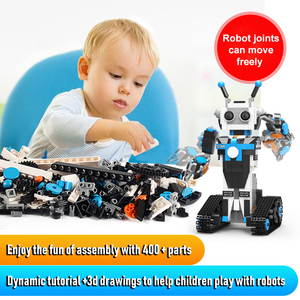 Hot Selling kreative intelligente Programmierung Baustein Roboter Dampf Pädagogische Geschenke Spielzeug - Product Image 4