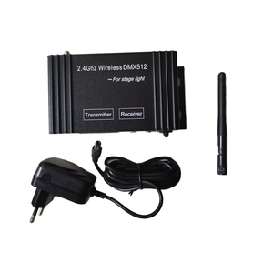 Transmisor receptor DMX inalámbrico, pantalla Digital LCD, 2,4G