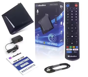 2025最新VSeeBox V5 ProメディアボックスAndroid 12音声制御リモコン付き8K解像度 - Product Image 3