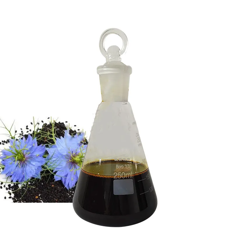 Aceite de semilla de comino negro puro, aceite de semilla natural, aceite orgánico vegano, venta al por mayor