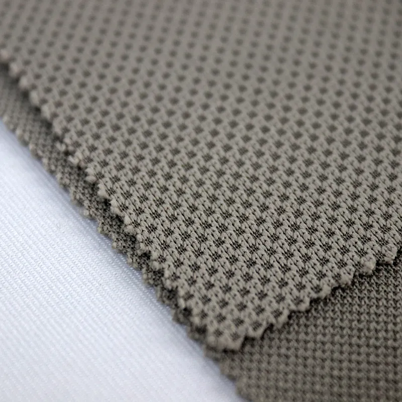 Đôi Đan 3D Chống Vi Khuẩn Vải 100% Polyester Vải Cho Polo Áo Sơ Mi Xe Nội Thất Âm Thanh Stereo Âm Thanh