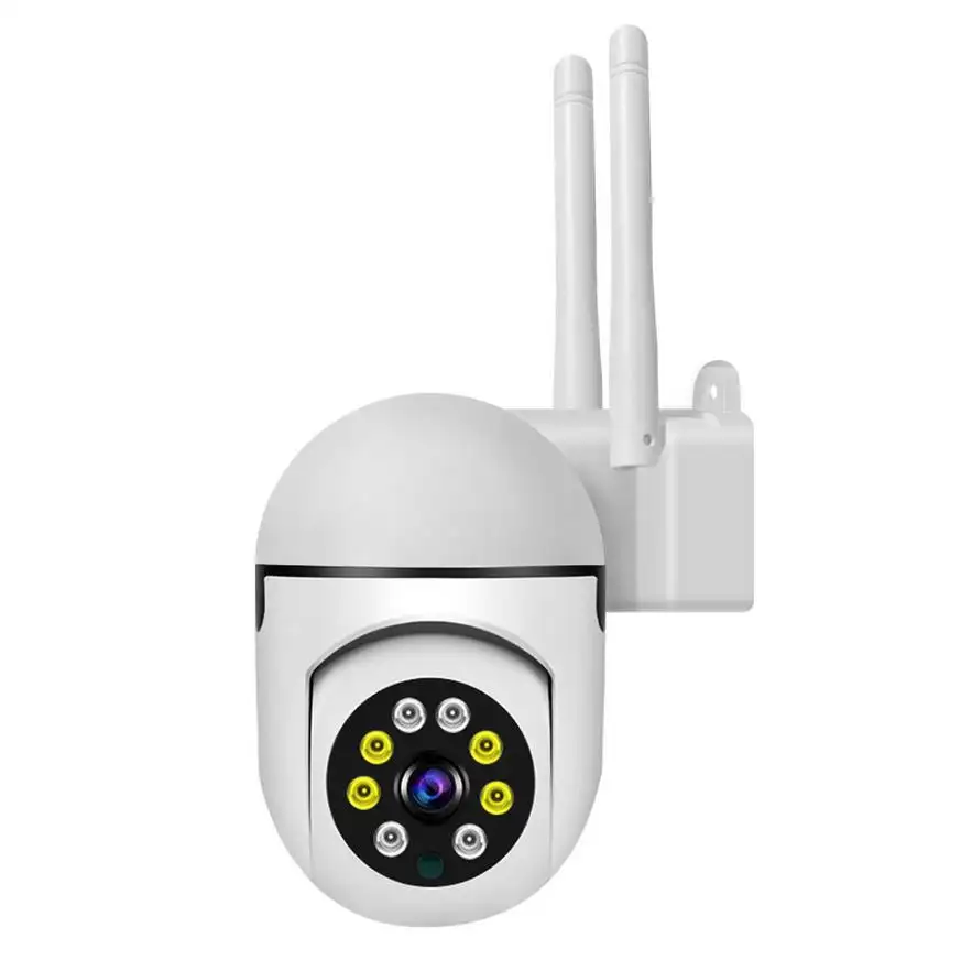 Mini cámara PTZ inalámbrica con WiFi, 3MP, V380Pro, CCTV, casa inteligente, cámara de vigilancia, lámpara de Audio de dos canales, novedad de 2022