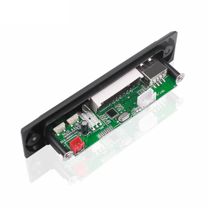 โมดูลวิทยุ FM USB TF ติดรถยนต์5V 12V,บอร์ดถอดรหัส WMA MP3ไร้สาย MP3พร้อมรีโมตคอนโทรล - Product Image 3
