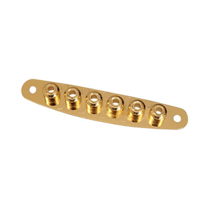 <strong>High</strong> <strong>Quality</strong> Gold <strong>String</strong> Thru Body Ferrule Plate <strong>String</strong> Ferrules Bushing Plate Guitar Bridge <strong>String</strong> Bushing for Guitar Parts - Product Image 3