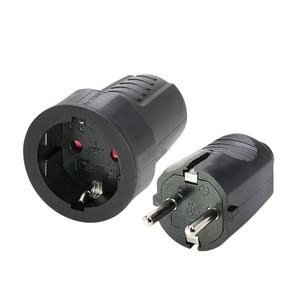 Best Seller Export Dutch <strong>Plug</strong> Belgium Wire <strong>Plug</strong> Poland European Specifications Circular <strong>Plug</strong> With Two Pins - Product Image 1