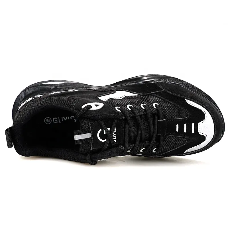 GUYISA新しいデザインの安全靴超軽量屋外スニーカー耐パンク鋼つま先安全靴