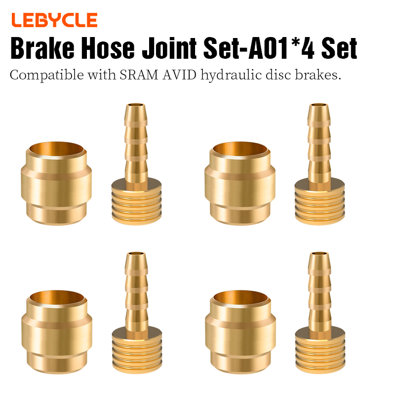 Gold Sram AVID*4/Bag