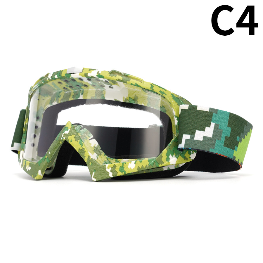 C4 camuflaje oscuro-transparente