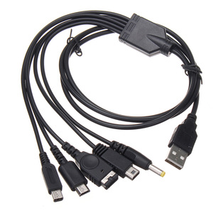 ยูเอสบีสายชาร์จแพ็คอุปกรณ์เสริมสำหรับ GBA sp/ 3DS /nds lite/wii u/psp คอนโทรลเลอร์เกมคอนโซลสายชาร์จจำเป็น - Product Image 2