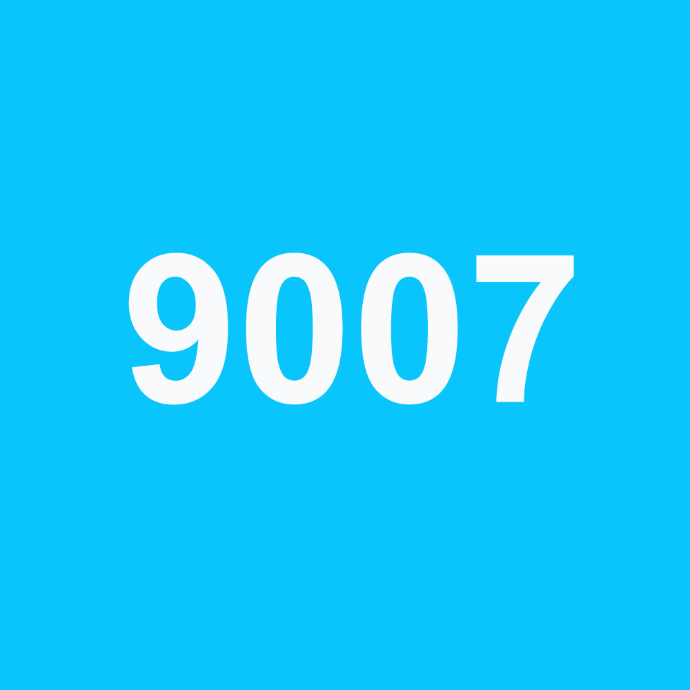 9007 6000K