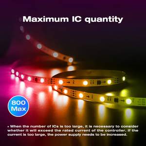 Hot Gledopto GL-C-008WL ESP8266 WLED digitale led strip controller DC5 ~ 24V max 10A uscita max 800 ICs - Product Image 3
