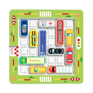 Juego de rompecabezas de laberinto de estacionamiento educativo innovador Juego de desafío de resolución de problemas de rendimiento de liquidación de niños - Product Image 1