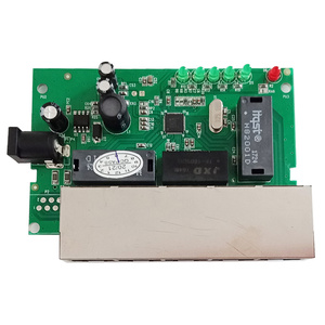 5 พอร์ตPassieve PoE Switch 12V-24V IP Caremaไร้สายเซนโฟนจอแสดงผลLED LAN Supply Splitter 45/+ 78/- - Product Image 4