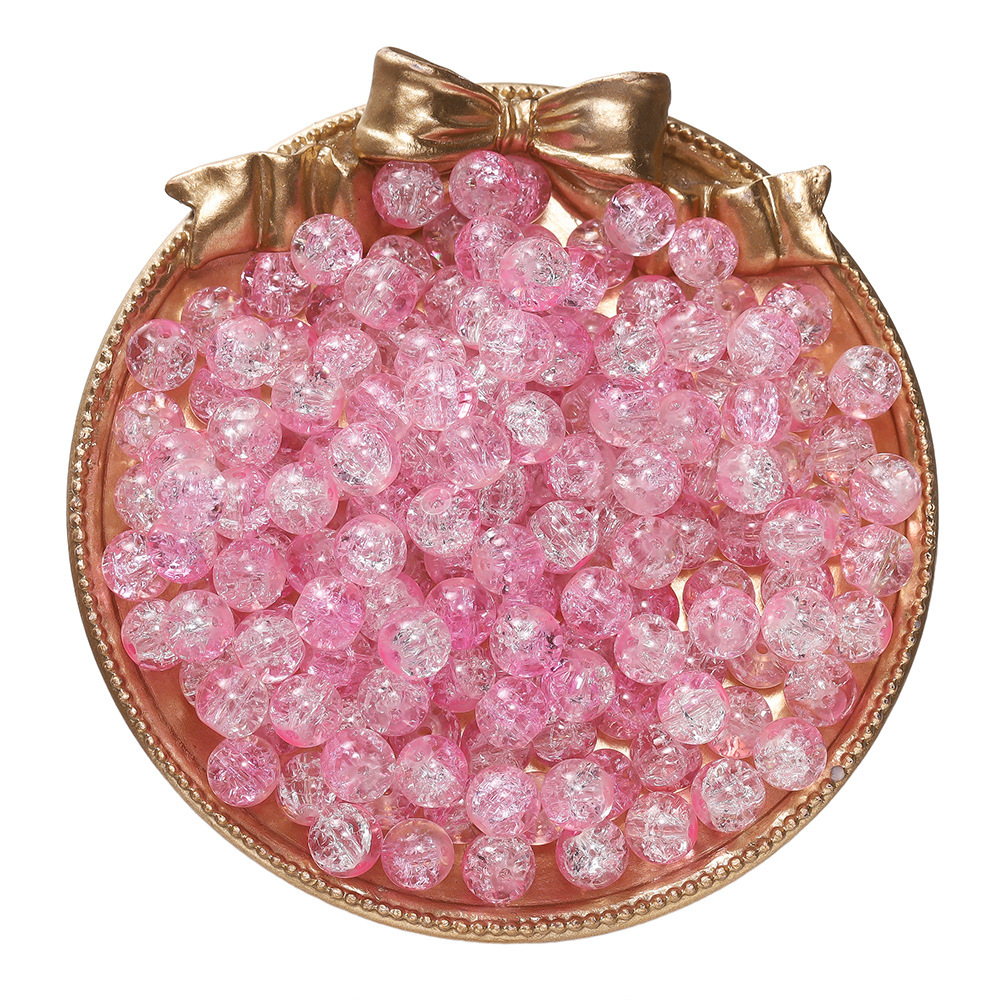 Cuentas de vidrio emergentes - rosa