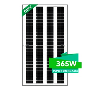 365W trong suốt bảng điều khiển năng lượng mặt trời bipv phim ốp kính không khung cho cửa sổ mái nhà kính - Product Image 4