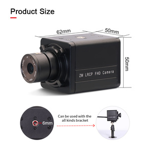 720P fotocamera 5600 H65 6mm CS messa a fuoco manuale 60 gradi USB Plug and Play videocamera videoconferenza in PVC per Android Linux Raspberry Pi - Product Image 4