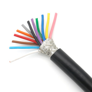 Çok çekirdekli kontrol kablosu 14 16 18 20 22 çekirdek kalkan kablo tel liycy jz oz 0.3 0.5 0.75 1 mm korumalı örgü Flex sensör Kabel - Product Image 5