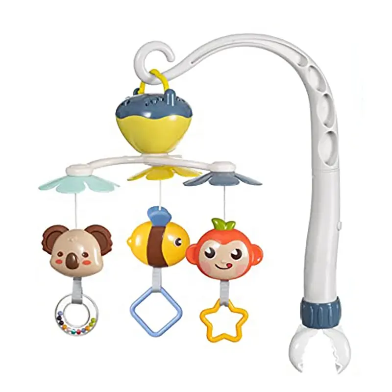 Milagro-juguetes giratorios multifuncionales para cuna de bebé, sonajeros para cuna de bebé, móviles, juguete, campana para cama