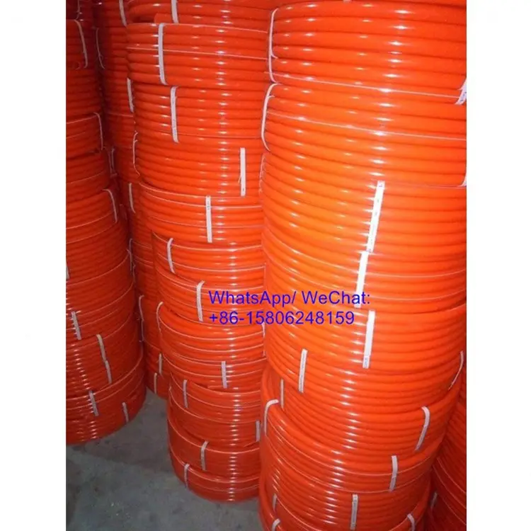 Tubo arancione/filo elettrico di protezione a spirale tubi linea della macchina PP PE tubo di protezione macchina di estrusione