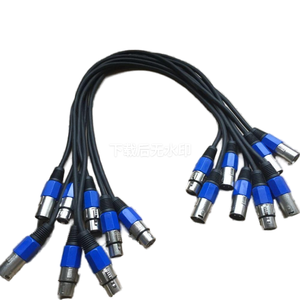 10 יח'\חבילה 1m dmx xlr עבור אורות הבמה-אידיאלי עבור הוביל ראש נע, קרן, נקודה & נקוב יכול