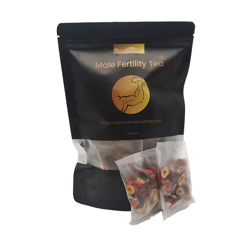 Private Label Natural Organic Herbal Male Fertility Tea Bags Nourishing Kidney Fertility Tea Man To Keep Fit