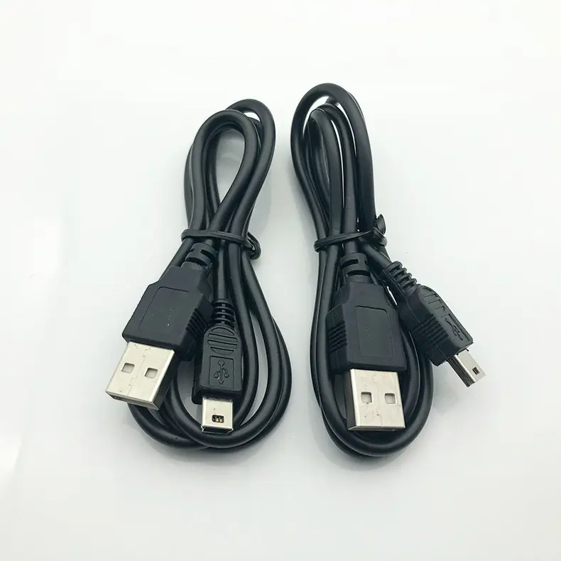 كابل توصيل بيانات ساخن ، Usb من ذكر إلى صغير 5 ب ، أفضل طول أسود ، كبل بيانات Usb