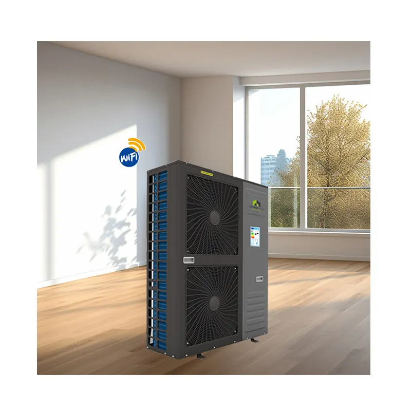 Système de chauffage A +++ Evi Dc Inverter R32 Mono 6kw 10kw 16kw Air To Water Air Source Pompe à chaleur Chauffe-eau Pompe à chaleur Warmepumpe