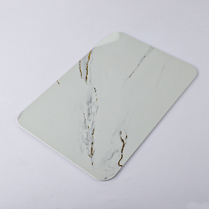 Factory Quality Uv Marble <strong>Sheet</strong> 1220*2440mm 3mm Fireproof and Waterproof PVC <strong>Cladding</strong> Boards for TV Background - Product Image 2
