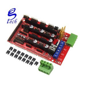 Mega 2560 3D yazıcı Mega 2560 R3 + rampaları 1.4 kontrol paneli + 5 adet DRV8825 step Motor sürücü kiti mega 2560 - Product Image 2