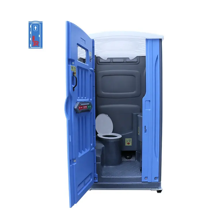 Fabrication sur mesure En Plastique Portable Toilettes Toilettes Portatives En Plastique Mobile Public Camping Toilette