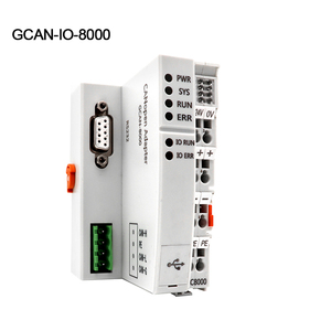 GCAN-IO-8100 PLC slave nuovo tipo economico Controller logico programmabile modulo di espansione i/o accoppiatore IO Canopen remoto - Product Image 2