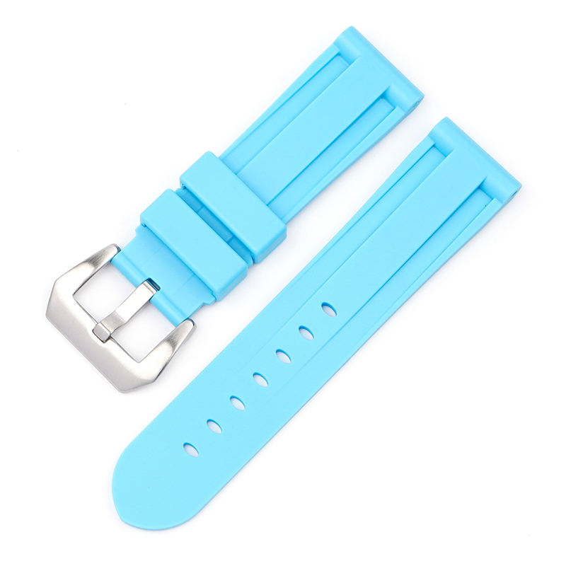 Light Blue+Silver Buckle