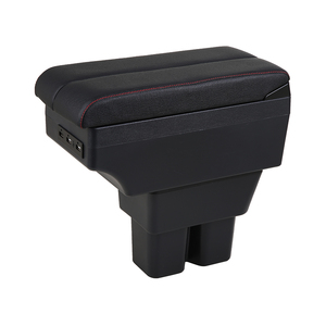 Tiypeor çok fonksiyonlu otomatik merkezi organizatör saklama kutusu USB ile iç Trim araba evrensel kol dayama konsol kutuları - Product Image 2